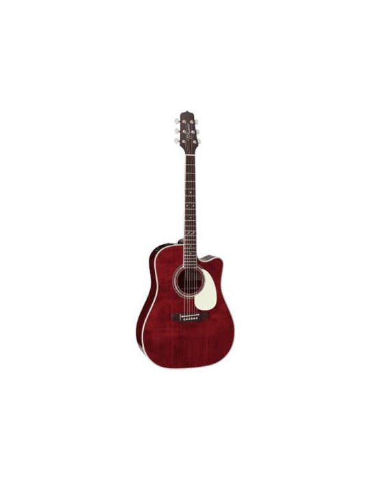 GUITARRA TAKAMINE JJ325 E/A DREADNOUGHT JOHN JORGENSON - SATIN RED
