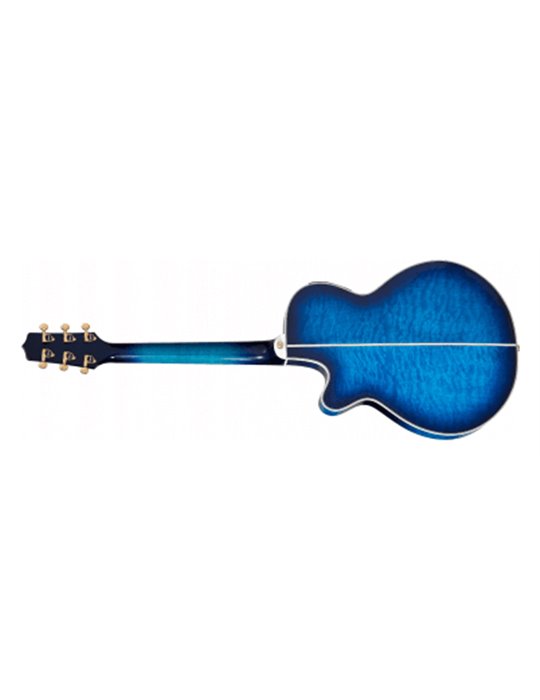 GUITARRA ACÚSTICA THINLINE TSP100 FX CUTAWAY - Quilt Dark Blue Sunburst