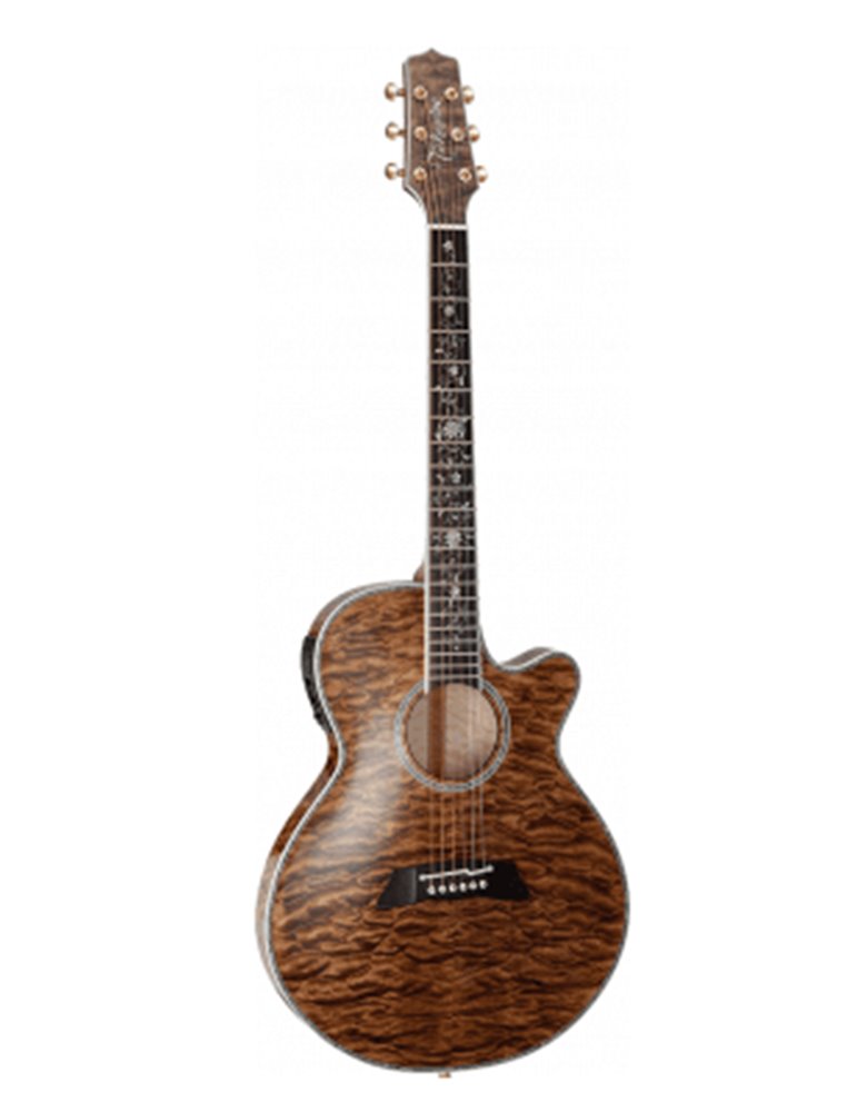 GUITARRA ACÚSTICA THINLINE TSP100 FX CUTAWAY - Quilt Vintage Tobacco