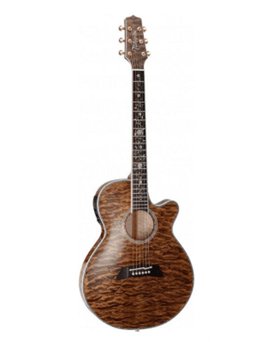 GUITARRA ACÚSTICA THINLINE TSP100 FX CUTAWAY - Quilt Vintage Tobacco