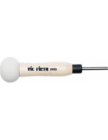 MAZA BOMBO VKB5 VF VICKICK® EJE MADERA / FIELTRO