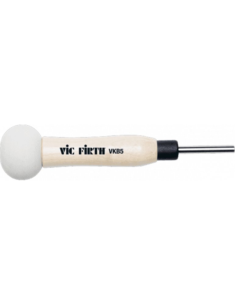 MAZA BOMBO VKB5 VF VICKICK® EJE MADERA / FIELTRO