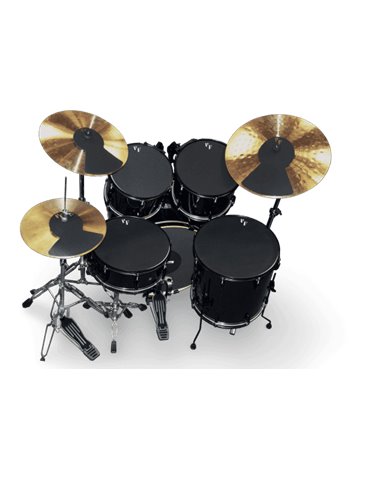 KIT APAGADOR STANDARD 12?,13?,14?,16", 22", HI HAT & PLATO (2)