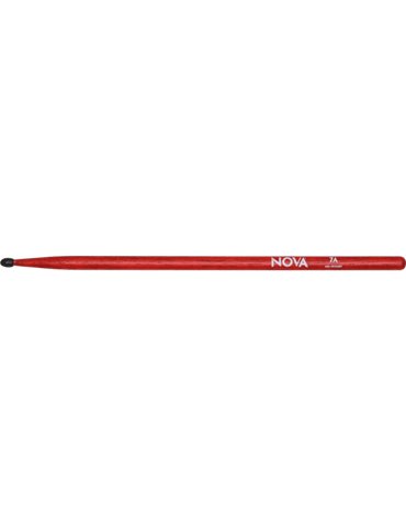 BAQUETAS 7A VF NOVA NYLON ROJA