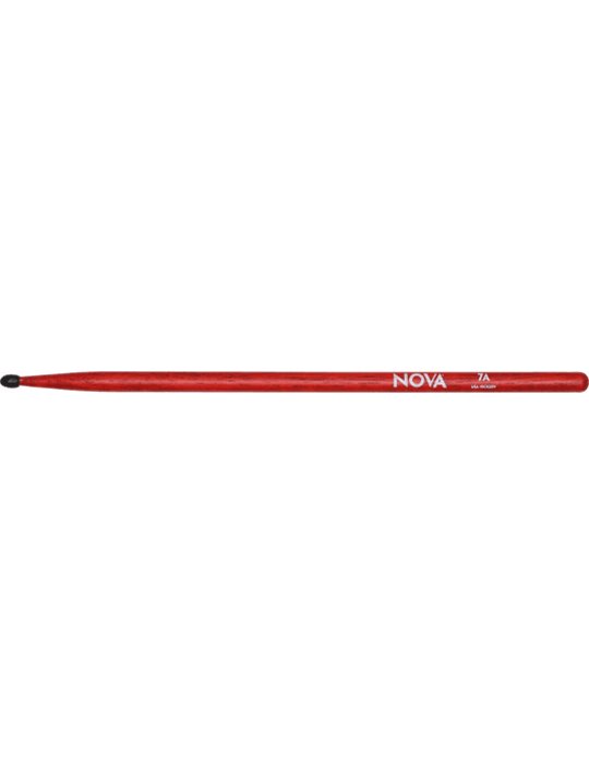 BAQUETAS 7A VF NOVA NYLON ROJA