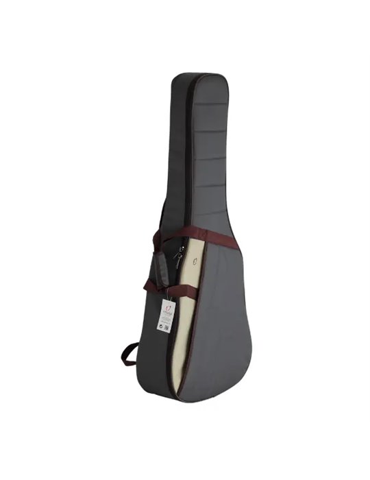 Funda Guitarra Electrica 20mm PE Ref. 46 Mochila 9251-014 014 - Gris Marron