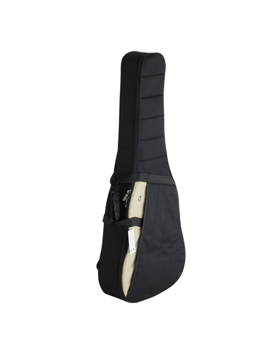 Funda Guitarra Electrica 20mm PE Ref. 46 Mochila 9251-041 041 - Negro beis