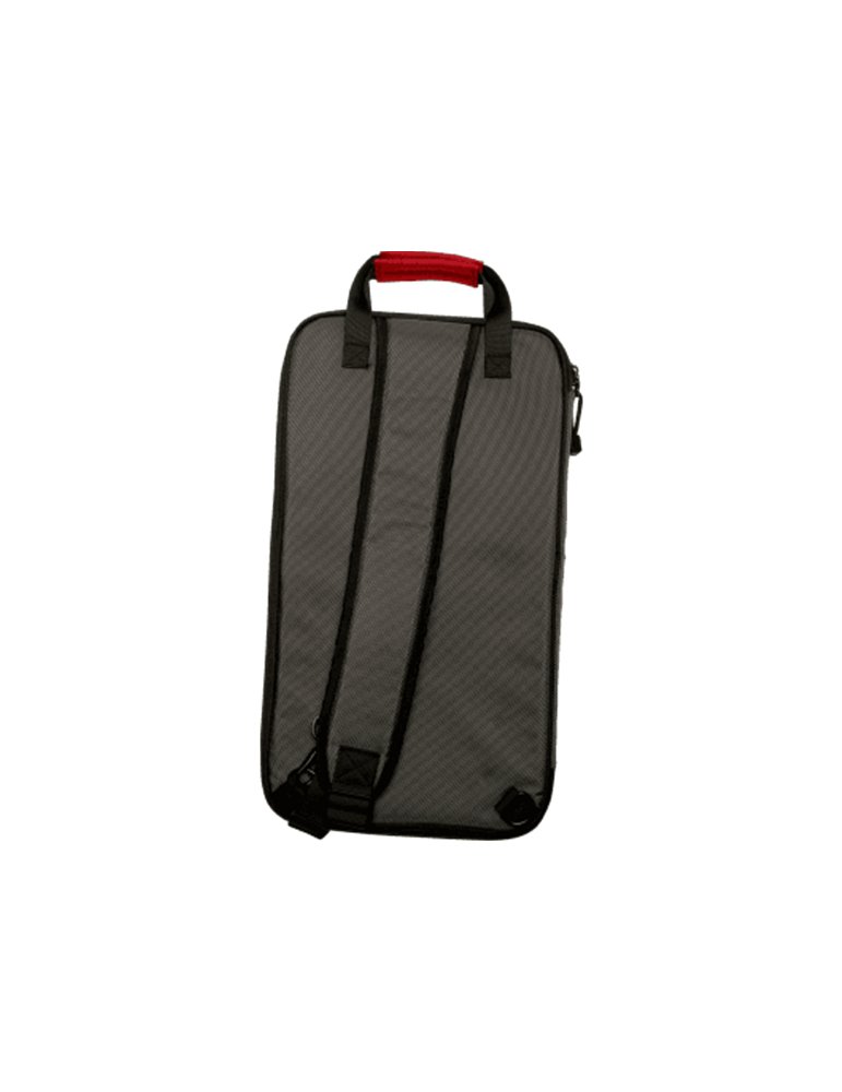 FUNDA BAQUETAS VF PROFESIONAL GRIS / ROJA