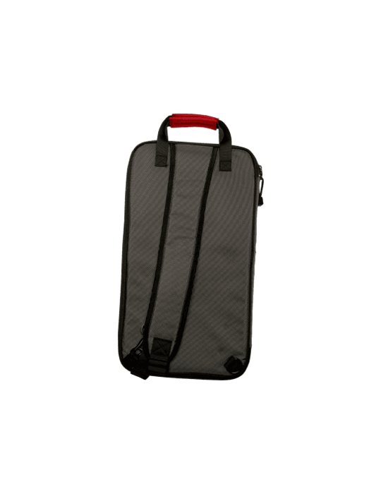 FUNDA BAQUETAS VF PROFESIONAL GRIS / ROJA